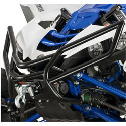 Yamaha outdoors utility atv // side x side trail front grab bar with winch plate