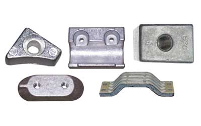 Yamaha marine rigging & parts anodes