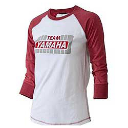 Yamaha off-road motorcycle // sport atv team yamaha raglan tee