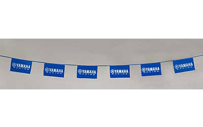 Yamaha off-road motorcycle // sport atv yamaha racing rectangle pennants