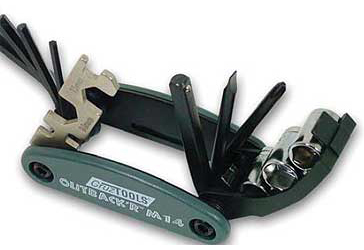Yamaha off-road motorcycle // sport atv cruztools outback’r m14 metric multi-tool