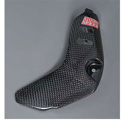 Yamaha off-road motorcycle // sport atv light speed carbon fiber right case guards