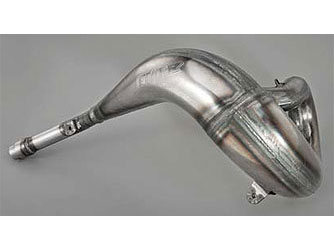 Yamaha off-road motorcycle // sport atv fmf gytr racing 2-stroke exhaust pipes