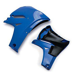 Yamaha off-road motorcycle // sport atv cycra powerflow extended intake radiator shrouds