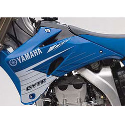 Yamaha off-road motorcycle // sport atv gytr blue flow graphic kit