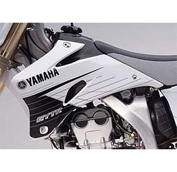 Yamaha off-road motorcycle // sport atv gytr white flow graphic kit