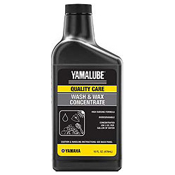 Yamaha off-road motorcycle // sport atv yamalube yamaclean wash & wax concentrate
