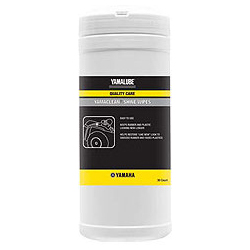 Yamaha off-road motorcycle // sport atv yamalube yamaclean shine wipes
