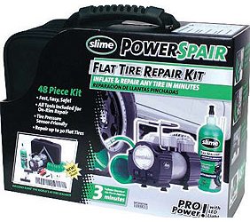 Yamaha off-road motorcycle // sport atv slime power spair flat tire repair kit