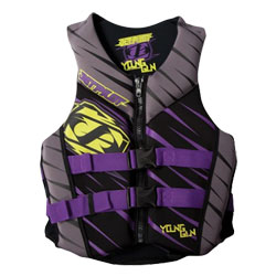 Yamaha watercraft accessories & apparel jetpilot teen neoprene young guns pfd