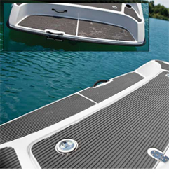 Yamaha watercraft accessories & apparel yamaha 190 series swim platform mat set