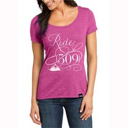 Yamaha snowmobile accessories & apparel womens 509 ride script t-shirt