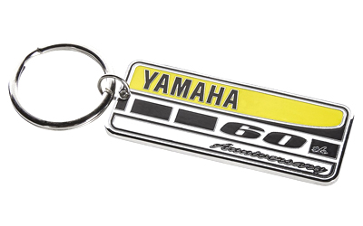 Yamaha star accessories & apparel 60th anniversary keychain