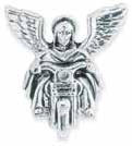 All american leather guardian angel pin