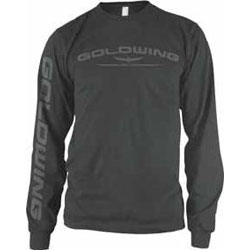 Honda gold wing corporate logo long sleeve tee