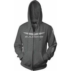 Honda gold wing corporate logo zip hoody
