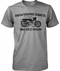 Honda vintage cb72 dream tee