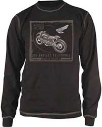 Honda vintage scrambler thermal shirt