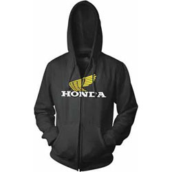 Honda wing logo zip hoody