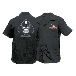 Lethal threat evil twin work shirt