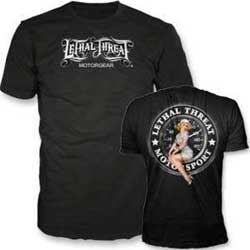 Lethal threat speedometer girl short sleeve tee