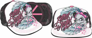 Lethal threat womens lethal angel skull hat