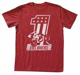 American classics apparel red one tee