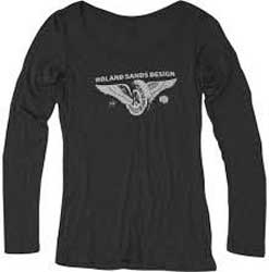 Roland sands design womens horsepower scoop tee