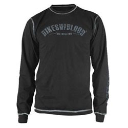 Speed and strength bikes are in my blood long sleeve thermal shirt