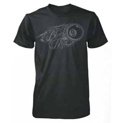 Speed and strength black nine tee