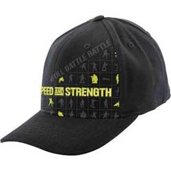 Speed and strength full battle rattle hat
