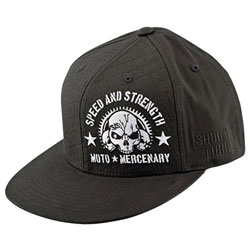 Speed and strength moto mercenary hat