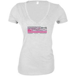 Speed and strength womens dogs of war tee