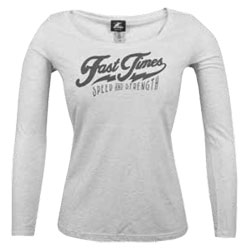 Speed and strength womens fast times long sleeve tee