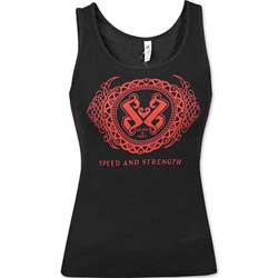 Speed and strength womens heart and soul tank