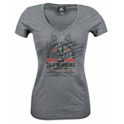 Speed and strength womens vance & hines anniversary tee
