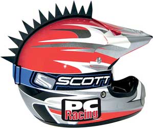 Pc racing helmet blade