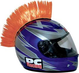 Pc racing helmet mohawk