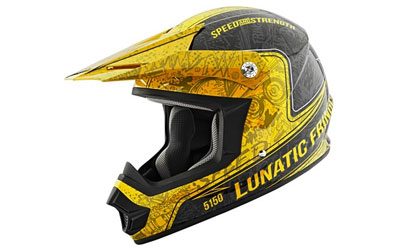 Speed and strength ss2400 lunatic fringe helmet