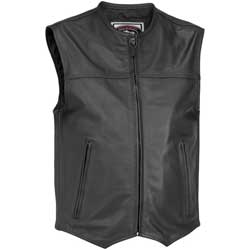 River road brute classic leather vest