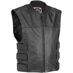 River road harrier tac classic leather vest