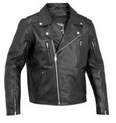 River road iron clad leather jacket