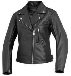 River road iron clad leather womens jacket