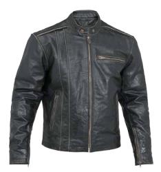 River road petro distressed vintage leather jacket