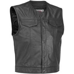 River road vandal classic leather vest