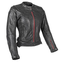 Speed and strength black widow leather jacket