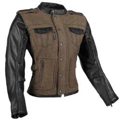 Speed and strength six speed speed sisters leather-textile womens jacket