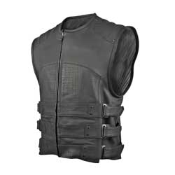 Speed and strength tough as nails leather vest