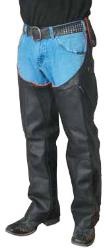 Missing link mens reversible leather hook chaps