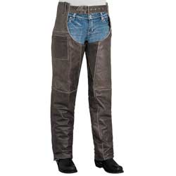 River road drifter vintage leather womens chaps